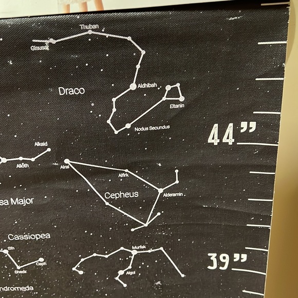 Pillowfort stars growth chart - Picture 3 of 4